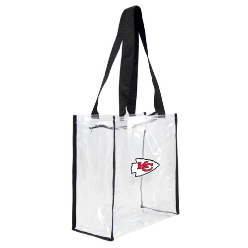 Kansas City Chiefs Clear Square Stadium Tote