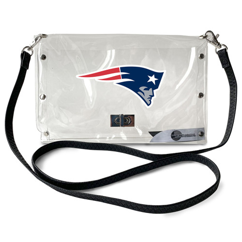 New England Patriots Clear Envelope Purse