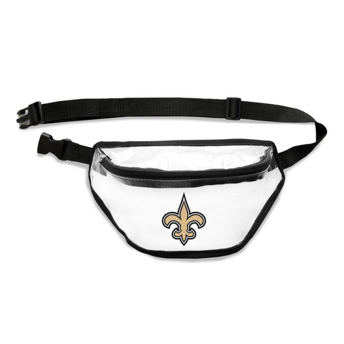 New Orleans Saints Clear Fanny Pack