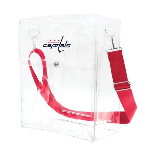 Washington Capitals Alternate Clear Ticket Satchel