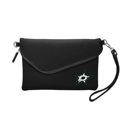 Dallas Stars Pebble Fold Over Purse