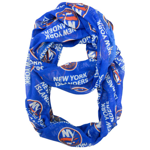 New York Islanders Sheer Infinity Scarf