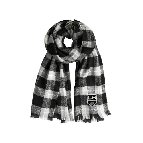 Los Angeles Kings Plaid Blanket Scarf