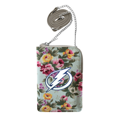 Tampa Bay Lightning Canvas Floral Smart Purse