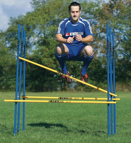 Kwik Goal Yellow Coaching Sticks Hurdles