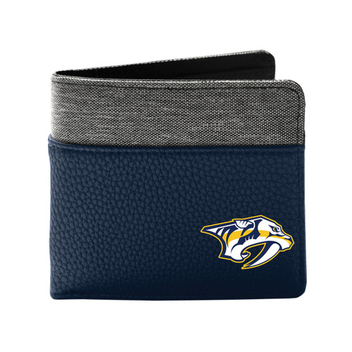 Nashville Predators Pebble Bi-Fold Wallet