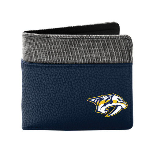 Nashville Predators Pebble Bi-Fold Wallet