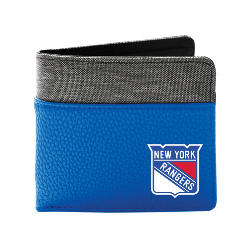 New York Rangers Pebble Bi-Fold Wallet