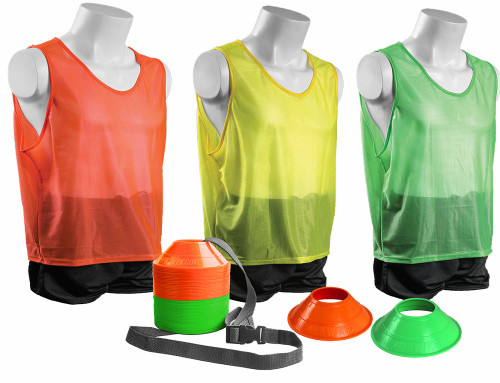 Kwik Goal Mini Cone and Vest Pack