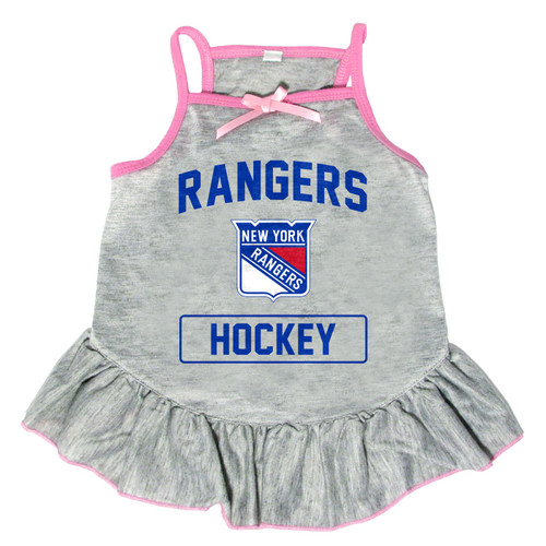 New York Rangers Gray Dog Dress