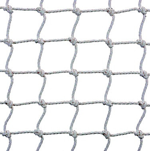 Kwik Goal 8' x 24' Soccer Net 3MM 120MM Mesh - Black/White Striped
