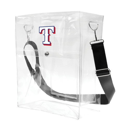 Texas Rangers Clear Ticket Satchel