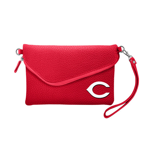 Cincinnati Reds Pebble Fold Over Purse