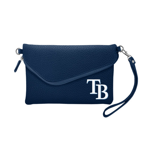 Tampa Bay Rays Pebble Fold Over Purse