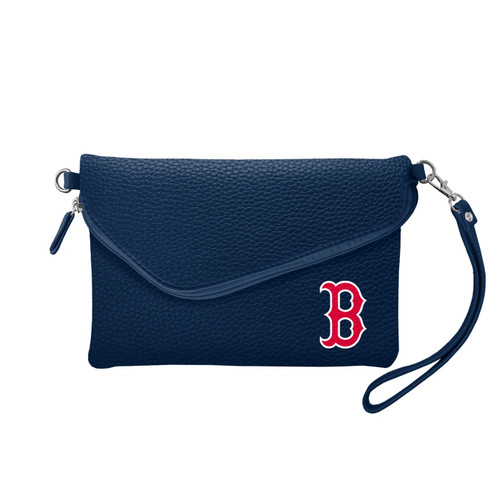 Boston Red Sox Pebble Fold Over Purse