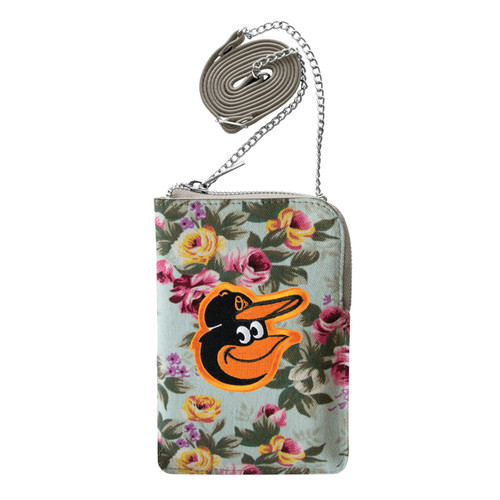 Baltimore Orioles Canvas Floral Smart Purse