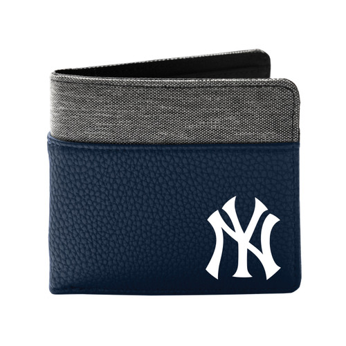 New York Yankees Pebble Bi-Fold Wallet