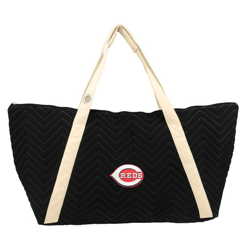 Cincinnati Reds Chevron Stitch Weekender Bag