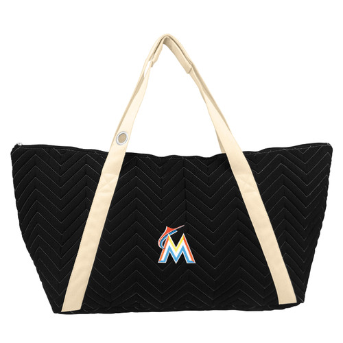 Miami Marlins Chevron Stitch Weekender Bag