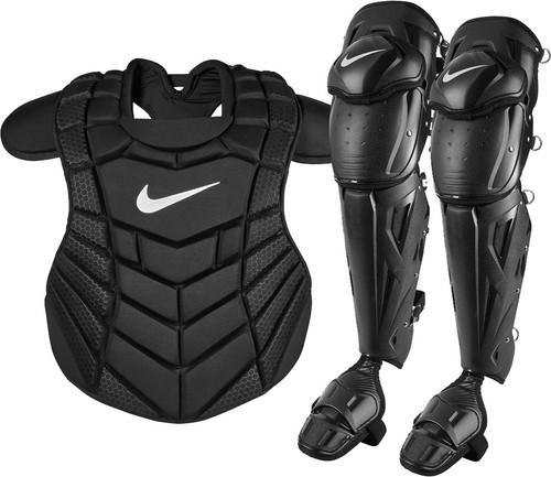 Nike Diamond Elite Baseball Catcher's Leg Guards - Sports