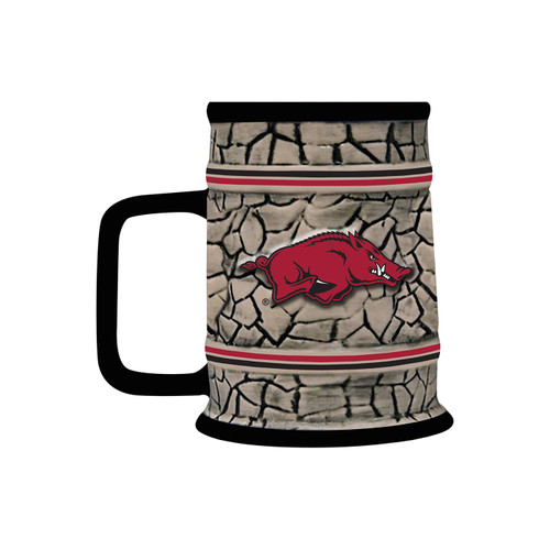 Arkansas Razorbacks Stone Stein