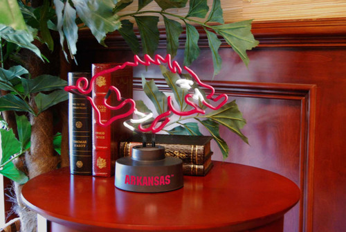 Arkansas Razorbacks Team Logo Neon Lamp