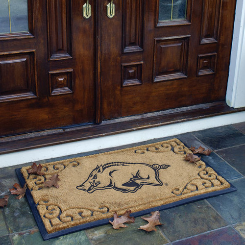 Arkansas Razorbacks Door Mat