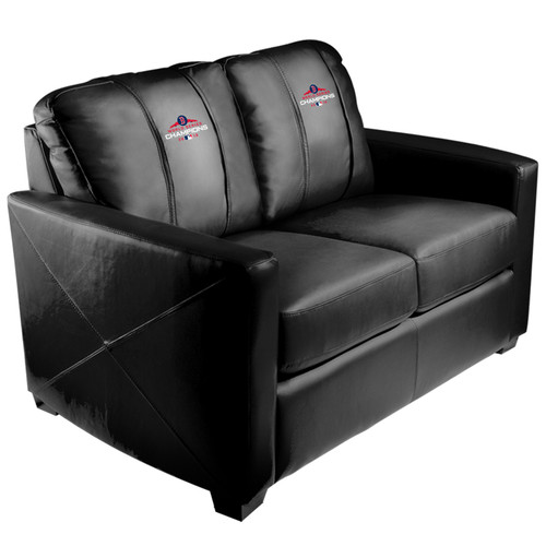 Boston Red Sox Dreamseat Silver Loveseat