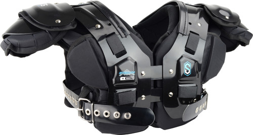 Sports Unlimited Stealth Adult Football Shoulder Pads