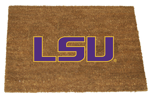 LSU Tigers Colored Logo Door Mat