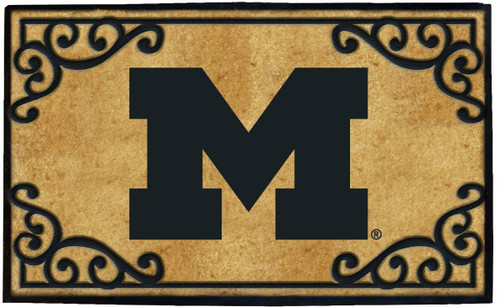 Michigan Wolverines Door Mat