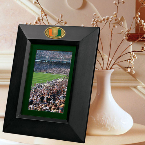 Miami Hurricanes Black Picture Frame