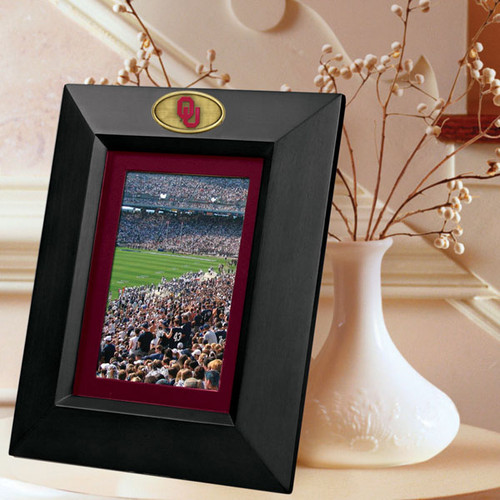 Oklahoma Sooners Black Picture Frame