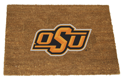 Oklahoma State Cowboys Colored Logo Door Mat