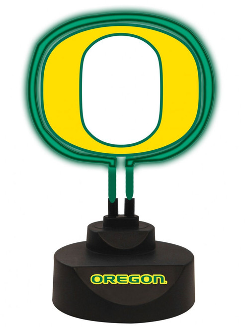 Oregon Ducks Team Logo Neon Light