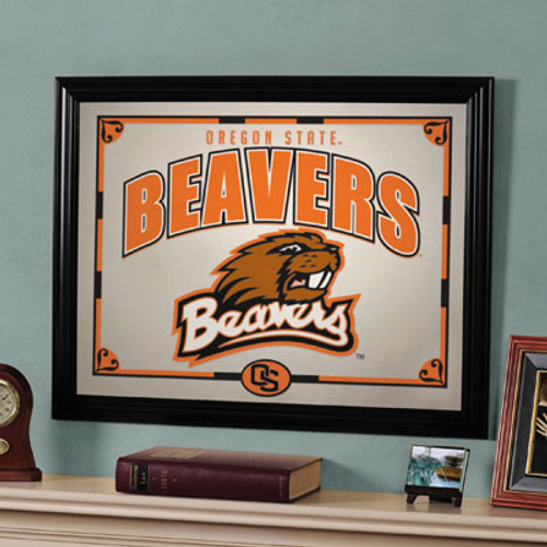 Oregon State Beavers 23" x 18" Mirror