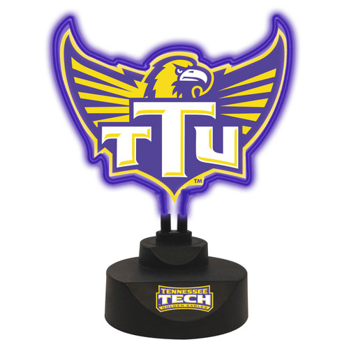 Tennessee Tech Golden Eagles Team Logo Neon Light