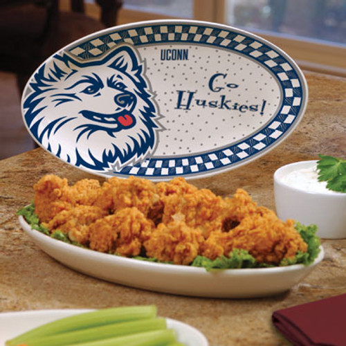 Connecticut Huskies Gameday Ceramic Platter