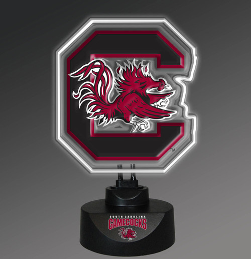 South Carolina Gamecocks Team Logo Neon Lamp