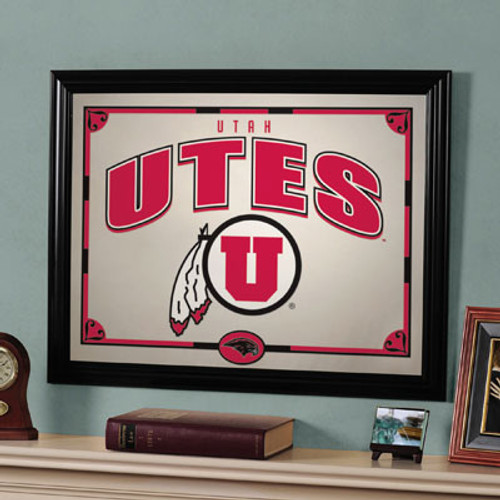 Utah Utes 23" x 18" Mirror