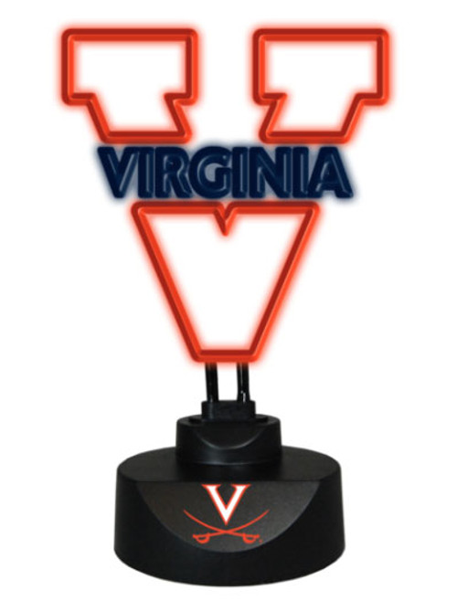 Virginia Cavaliers Team Logo Neon Lamp