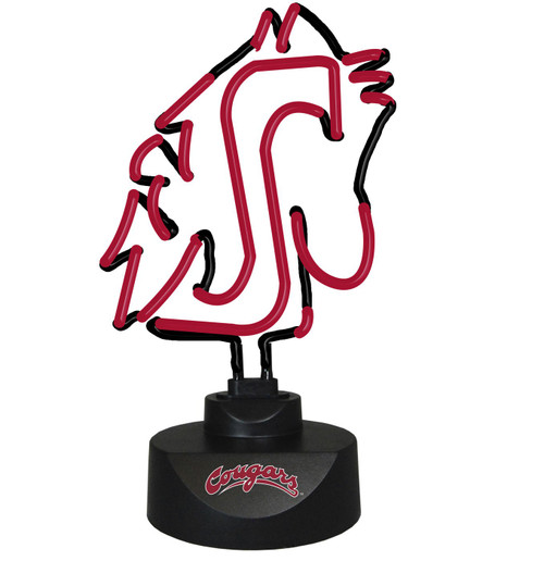 Washington State Cougars Team Logo Neon Lamp