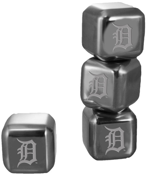 Detroit Tigers 6 Pack Stainless Steel Ice Cube Set