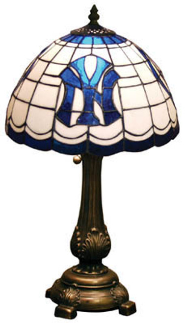 New York Yankees MLB Stained Glass Lamp