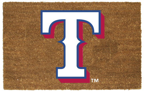 Texas Rangers Colored Logo Door Mat