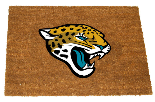 Jacksonville Jaguars Colored Logo Door Mat