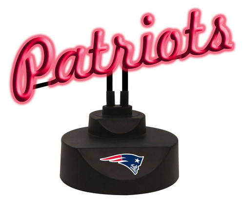 New England Patriots Script Neon Desk Lamp