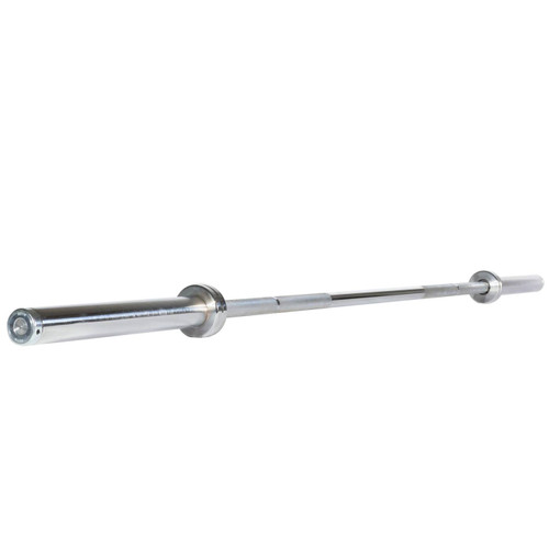 York 7' International Chrome Olympic Bar - 30 mm