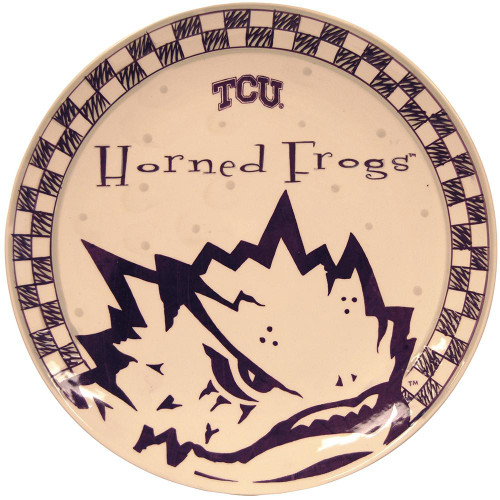 Texas Christian Horned Frogs Gameday Ceramic Plate