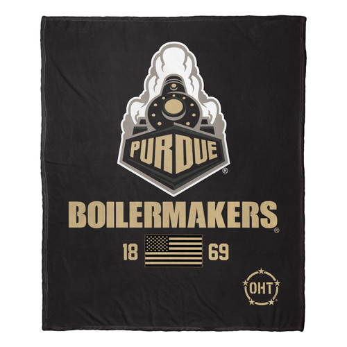 Purdue Boilermakers Special Ops Throw Blanket
